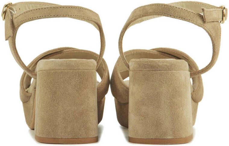 Via Vai Cassia Six 58071 suède sandalettes beige