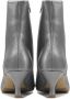 VIA VAI Enkellaarsjes Dames 59071 Noelle Met Maat: 37 Materiaal: Leer Kleur: Zilver - Thumbnail 3