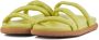 VIA VAI Slippers Slides Dames 58158 Candy Geel - Thumbnail 3