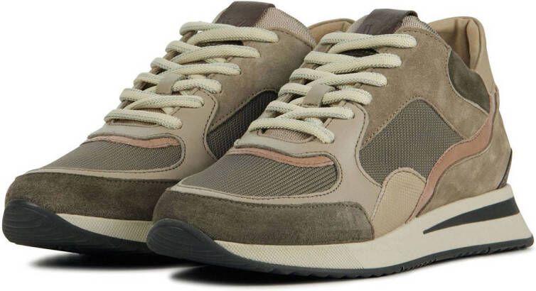 Via Vai Nora Sooth 57116 leren sneakers beige