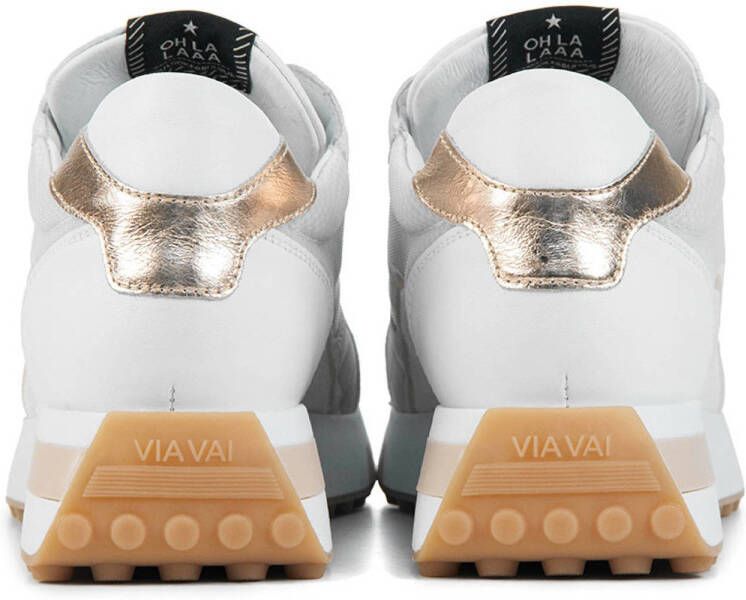 Via Vai Posy Jayde leren sneakers off white
