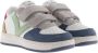 Victoria 1124116 leren sneakers blauw wit - Thumbnail 4