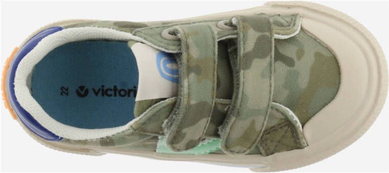 Victoria Tribu Tiras Lona Prints sneakers kaki