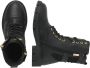 Vingino Britt One Veterboots Laarzen Met Veters Meisjes Zwart - Thumbnail 6