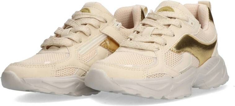 Vingino chunky sneakers beige goud