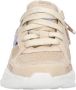 Vingino VIN825183-708 Meisjes Lage Sneakers Grijs Paars Leer Veters - Thumbnail 3