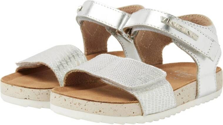 Vingino Demi ll leren sandalen zilver