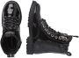 Vingino Eva High Veterboots Laarzen Met Veters Zwart - Thumbnail 4