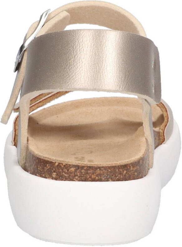 Vingino leren sandalen champagne