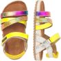 Vingino Vienna Meisjes Sandalen Multicolor Yellow - Thumbnail 8