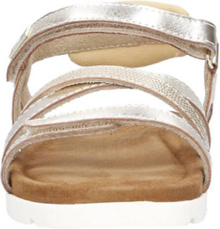 Vingino leren sandalen goud