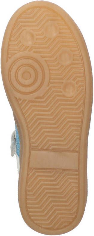 Vingino leren sneakers wit blauw roze
