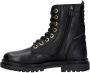Vingino Shirley Veterboots zwart Leer - Thumbnail 7