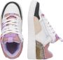 VINGINO Milou leren sneakers wit roze Multi Meisjes Leer Meerkleurig 28 - Thumbnail 5