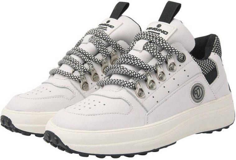 Vingino Owen chunky leren sneakers wit