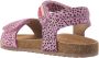 VINGINO Tavi leren sandalen met dierenprint lichtroze Leer Dierenprint 24 - Thumbnail 3