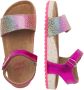 VINGINO Tavi leren sandalen roze metallic Leer Meerkleurig 27 - Thumbnail 3