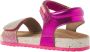 VINGINO Tavi leren sandalen roze metallic Leer Meerkleurig 27 - Thumbnail 4