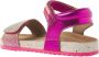 VINGINO Tavi leren sandalen roze metallic Leer Meerkleurig 25 - Thumbnail 4