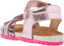 VINGINO Vikki leren sandalen met dierenprint roze Meisjes Leer Dierenprint 32 - Thumbnail 3