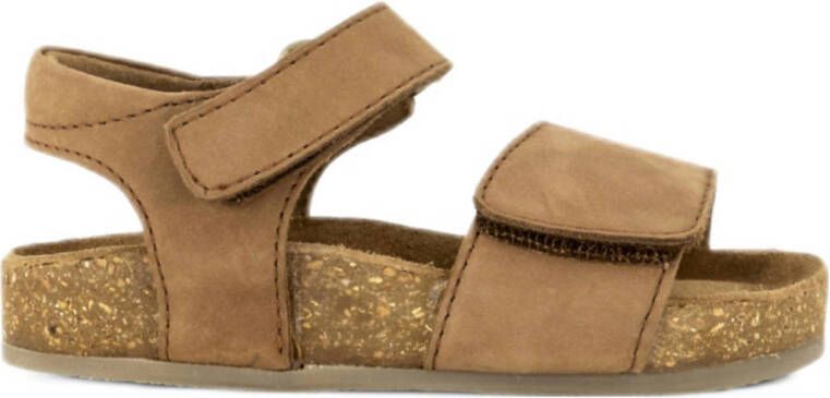 Vty leren sandalen bruin