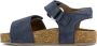 Vty leren sandalen donkerblauw - Thumbnail 2