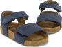 Vty leren sandalen donkerblauw - Thumbnail 3