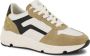 Vty leren sneakers beige wit - Thumbnail 2