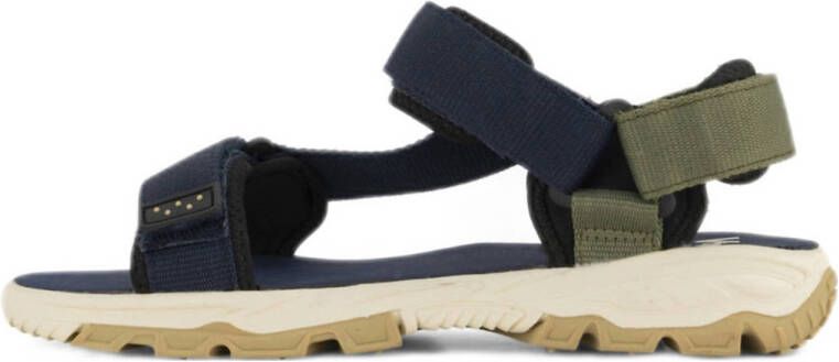 Vty sandalen donkerblauw groen