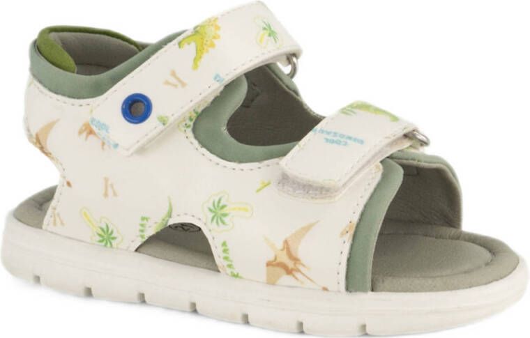 Vty sandalen ecru groen