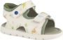 Vty sandalen ecru groen - Thumbnail 2