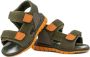 Vty sandalen groen oranje - Thumbnail 2