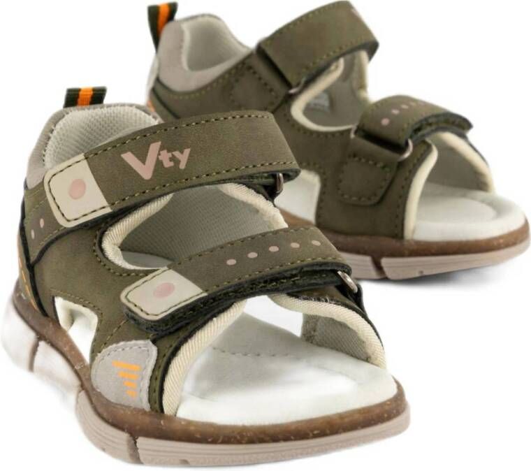 Vty sandalen olijfgroen