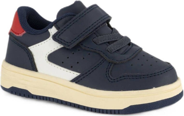 Vty sneakers donkerblauw wit rood