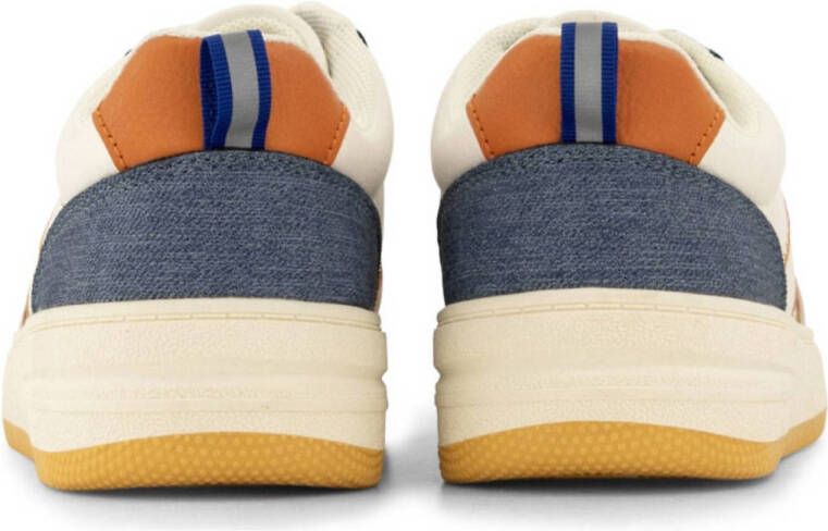 Vty sneakers ecru blauw
