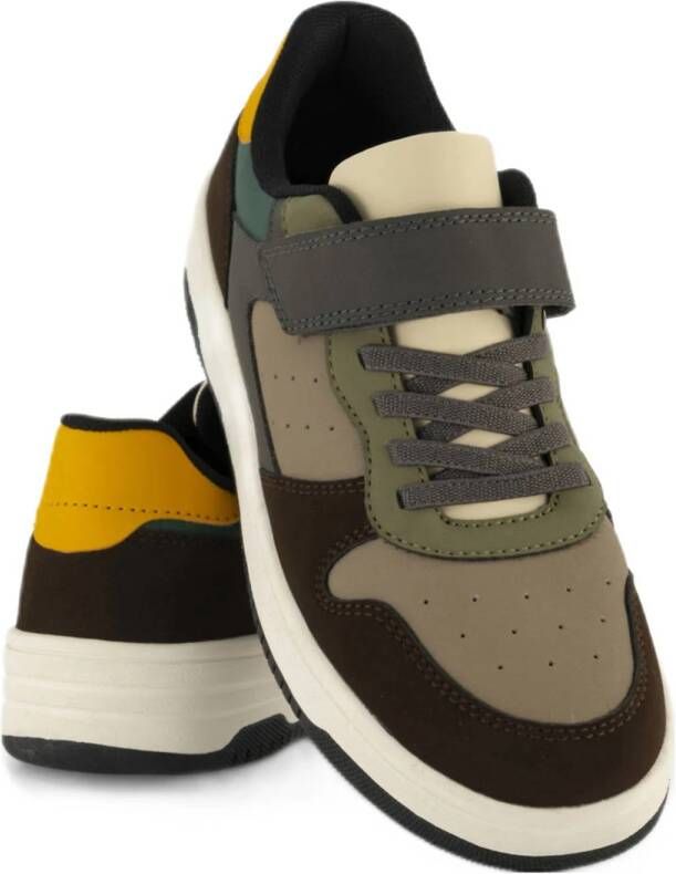 Vty sneakers grijs donkerblauw