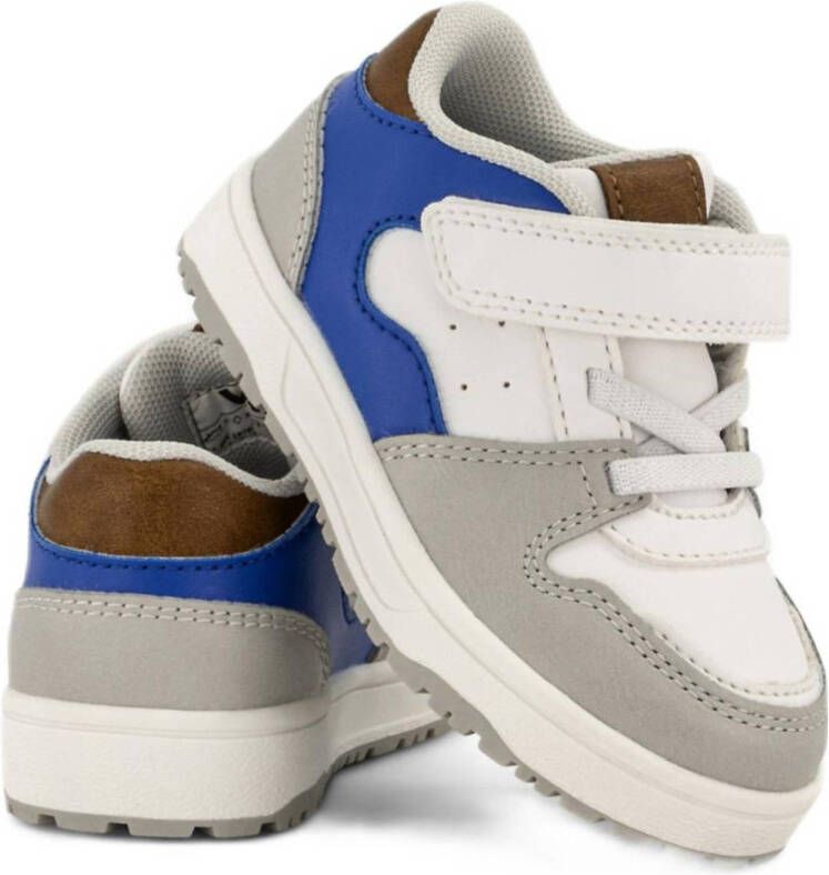 Vty sneakers wit grijs blauw