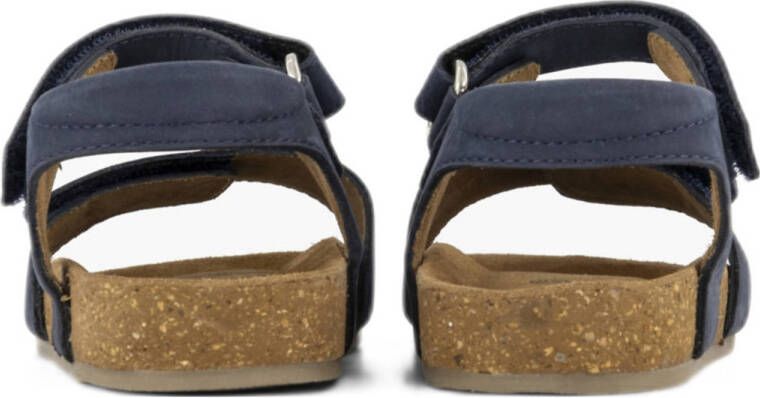 Vty suède sandalen donkerblauw