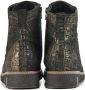 Wäldlaufer Waldlaufer Veterboots Dames Laarzen Damesschoenen Leer 683801 met print Brons Maat - Thumbnail 2