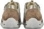 Wäldlaufer Waldlaufer Sneakers Dames Lage sneakers Damesschoenen Leer 980008 glit Glitter Taupe + - Thumbnail 3