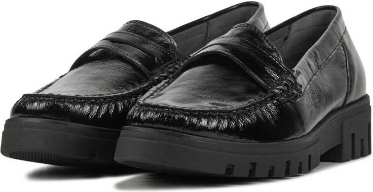 Waldlaufer lakleren loafers zwart