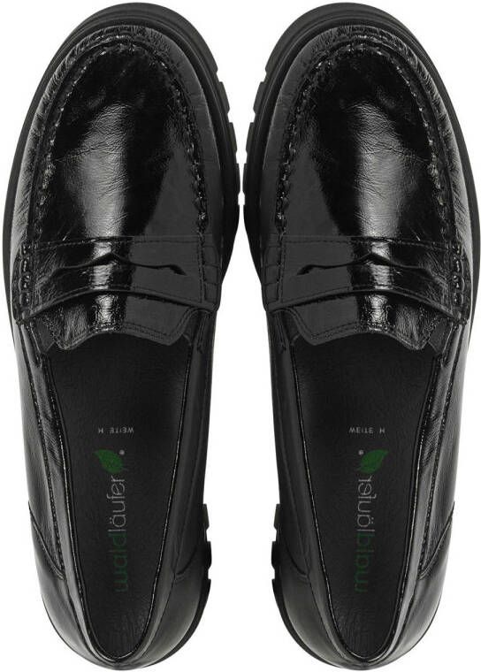 Waldlaufer lakleren loafers zwart