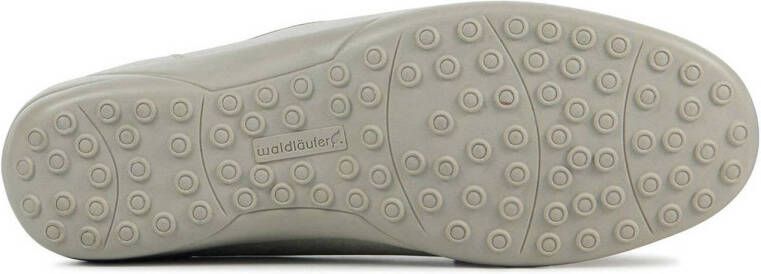 Waldlaufer leren mocassin zilver