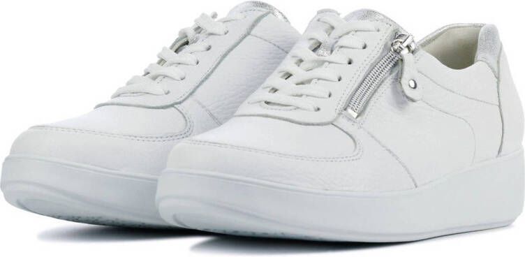 Waldlaufer leren sneakers wit
