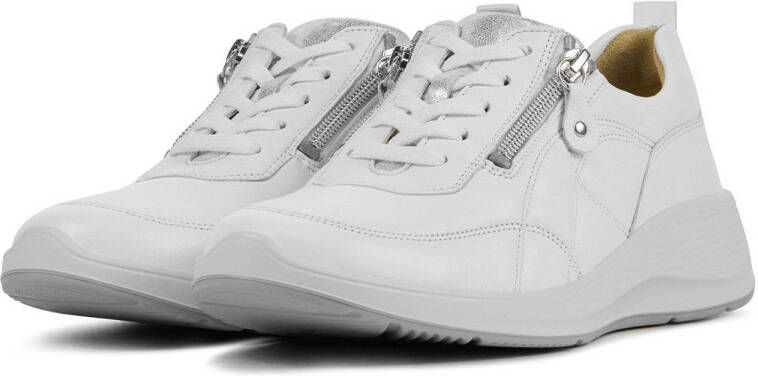 Waldlaufer leren sneakers wit