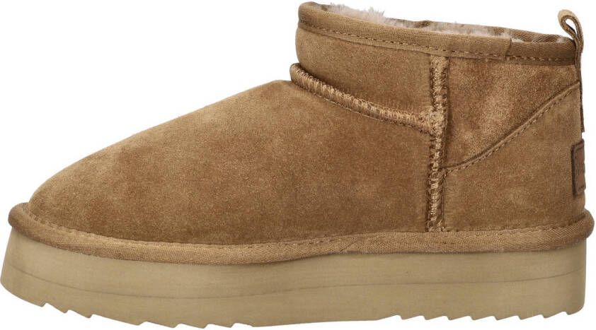 Warmbat Australia Durack Plateau suède enkelboots taupe