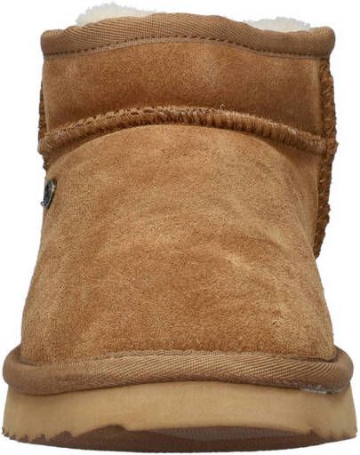 Warmbat Australia Durack suède enkelboots cognac