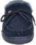 Warmbat Koala Women Suede Dames Sloffen Donkerblauw - Thumbnail 2