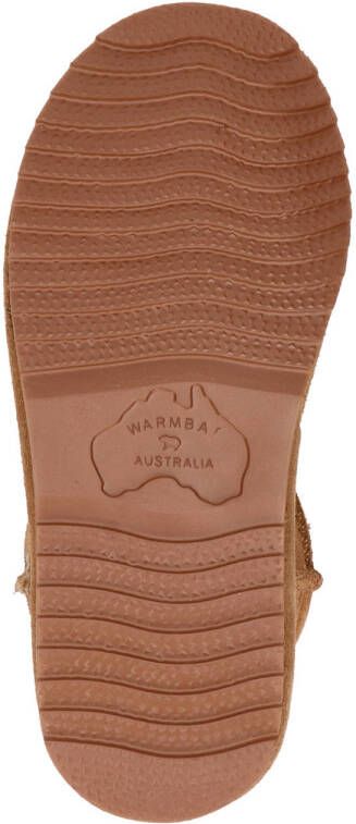 Warmbat Australia Wallaby suède enkelboots cognac