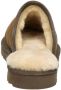 Warmbat Classic Leather Pantoffels Open donkerbruin - Thumbnail 4